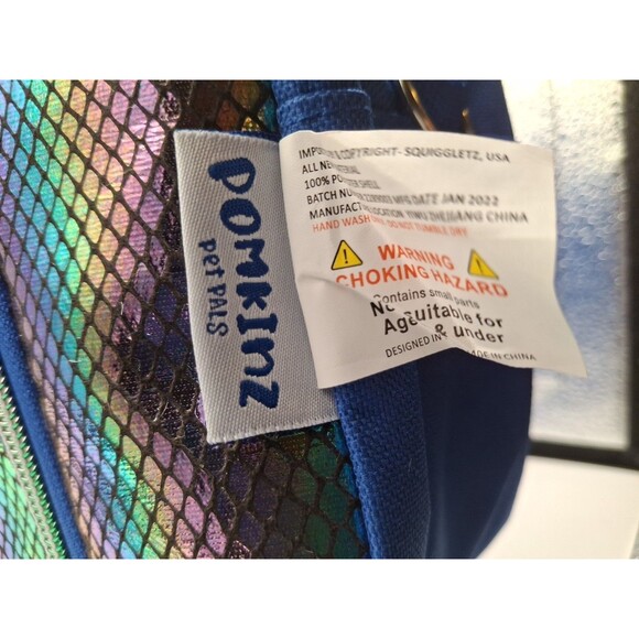 Pomkinz Pet Pals Plush Stuffed Animals with Carrying Case - Picture 6 of 7